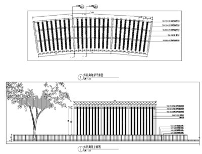 景观廊架剖面图片高清（景观廊架剖面图片高清图片） 建筑消防施工 第5张