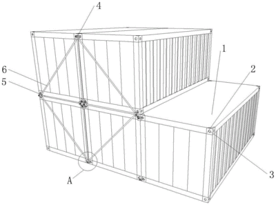 集装箱的结构示意图（集装箱结构示意图）