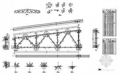 钢屋架节点详图比例