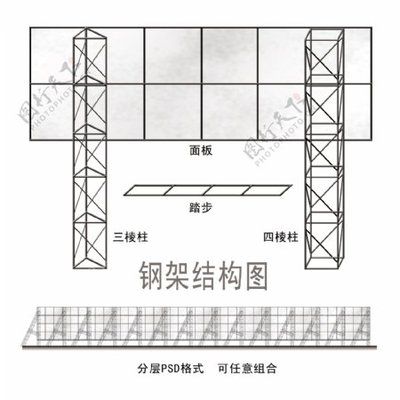 钢架结构舞台的做法及图片大全视频（钢架结构舞台搭建）