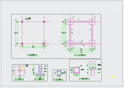 钢结构独立基础柱顶做法 全国钢结构厂 第1张