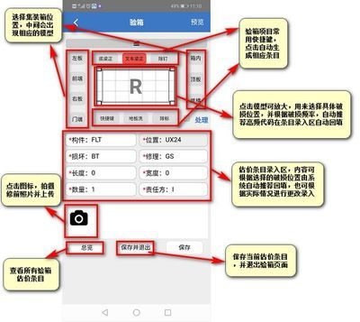 集装箱部件名称一览表和代码