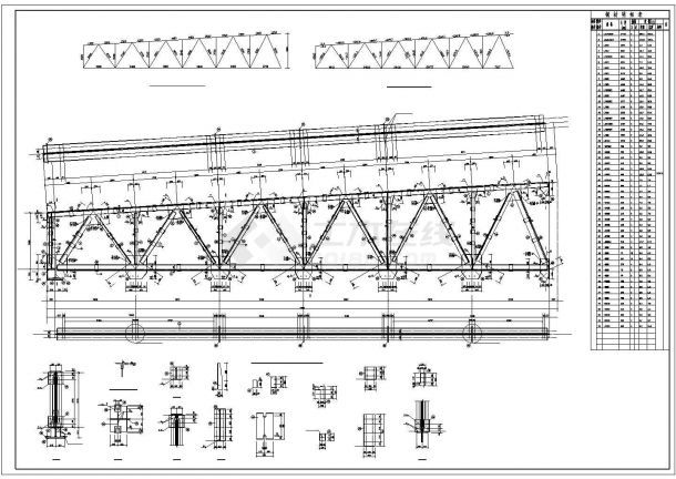 钢屋架结构详图受力 装饰工装施工 第4张