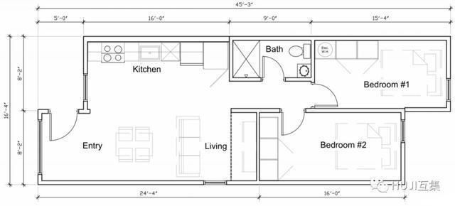 集装箱房屋设计图 搭建（集装箱房屋设计图） 北京加固施工 第4张