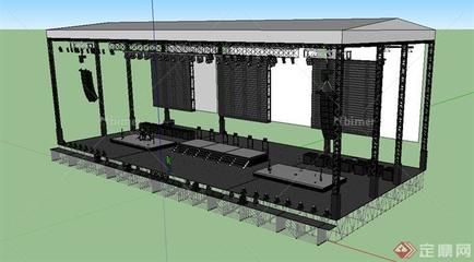 舞台钢构搭建设计图纸怎么画的 结构砌体设计 第1张