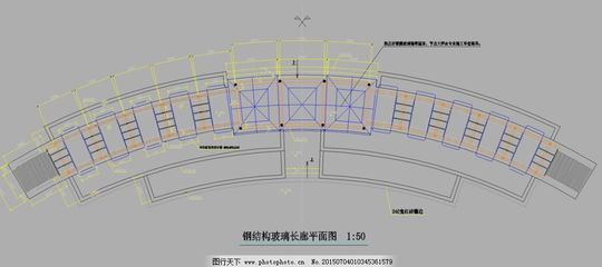 钢结构玻璃长廊（南京钢结构玻璃长廊设计） 北京加固设计 第1张